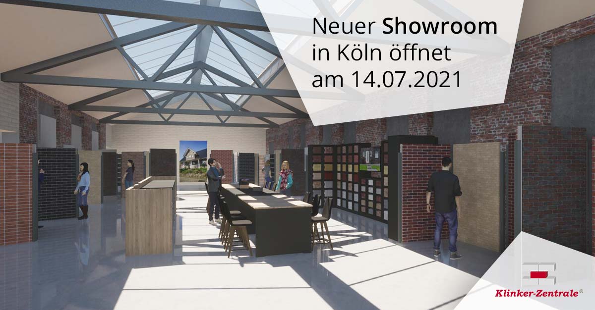Klinker Showroom in Köln Mülheim