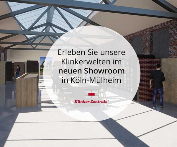 Neuer Showroom der Klinker-Zentrale in Köln
